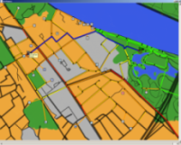 Screenshot of route planner