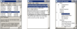 Screenshot of original client applications